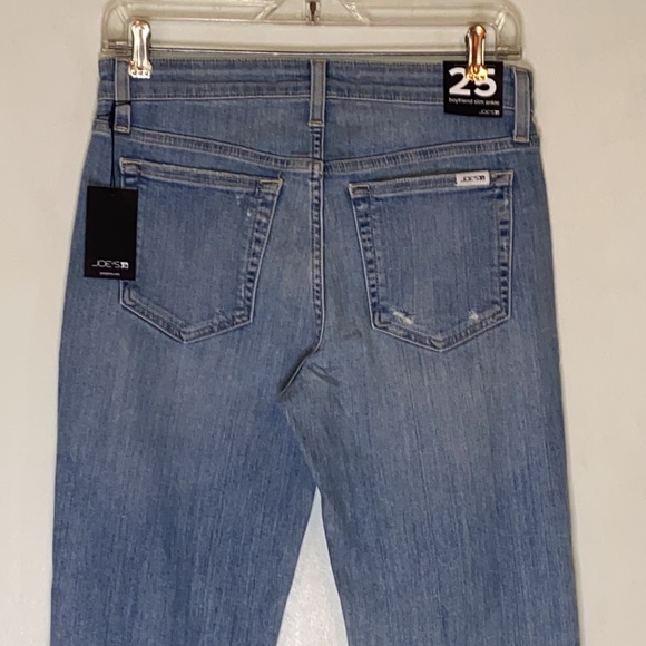 Joe’s Boyfriend Slim Ankle Jeans in Manila Wash-Mid-rise Women’s Size 25-NWT! - Picture 6 of 12